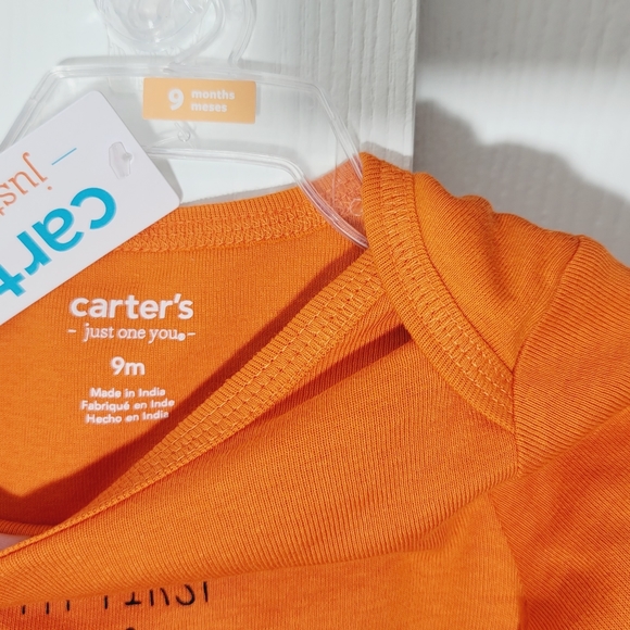 Carter's My First Halloween One Piece Size 9M - Picture 4 of 4